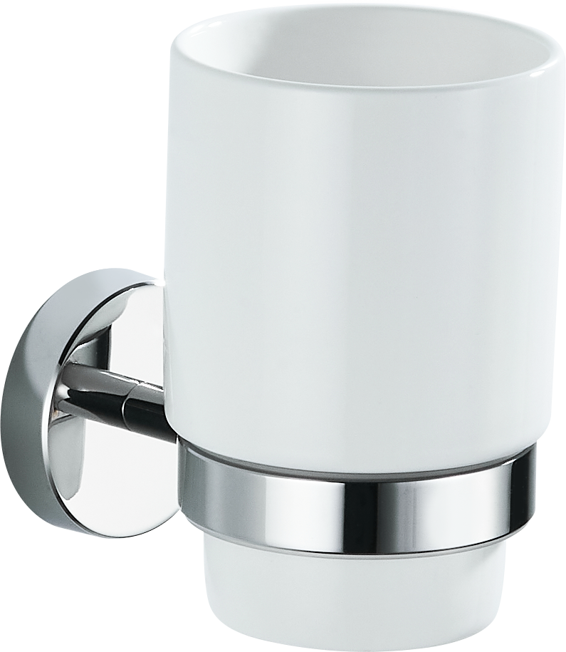 Single tumbler holder glass