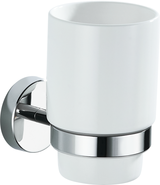 Single tumbler holder glass