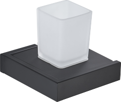 Single tumbler golder glass