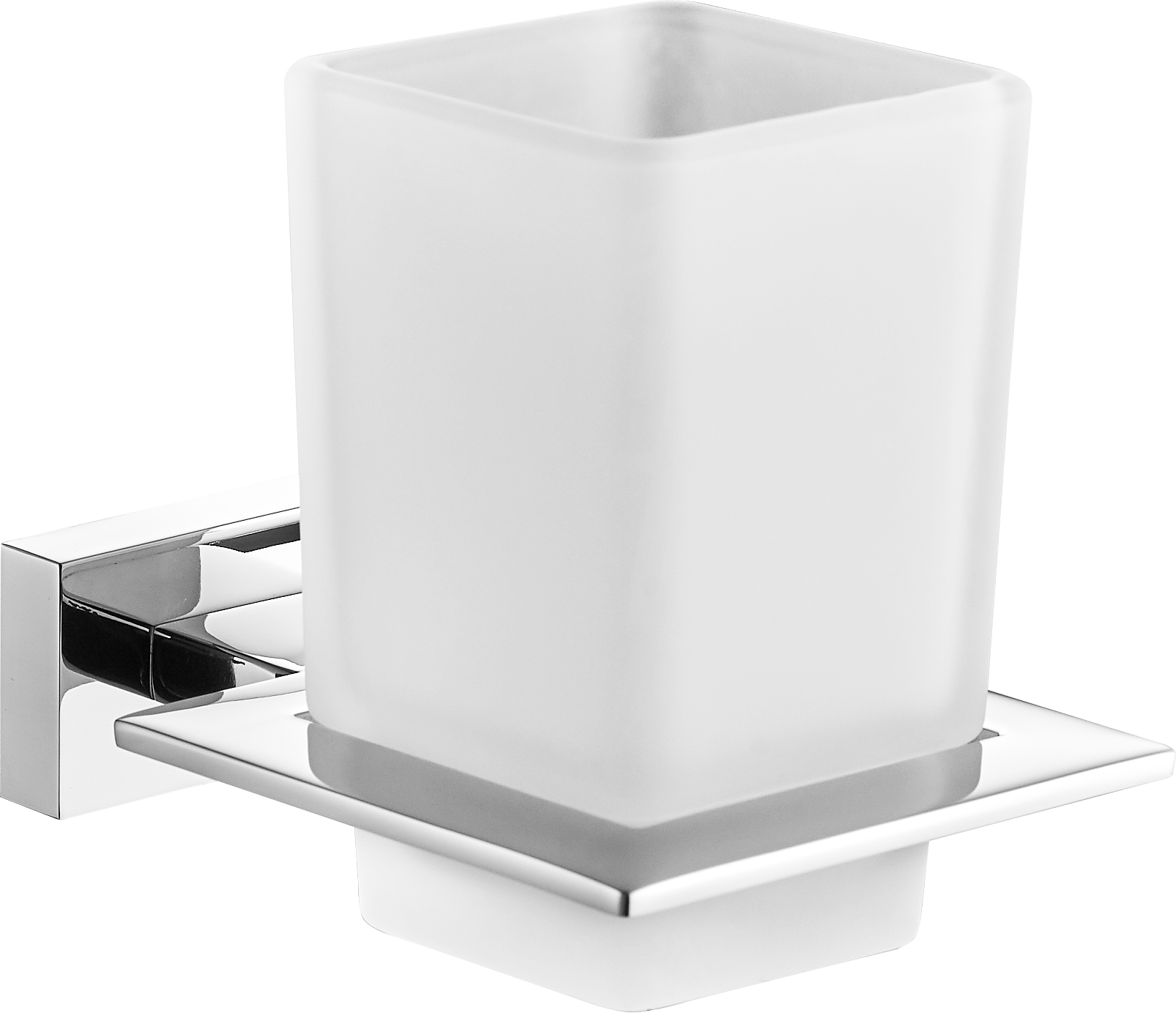 Single tumbler holder glass