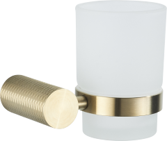 Single tumbler holder glass