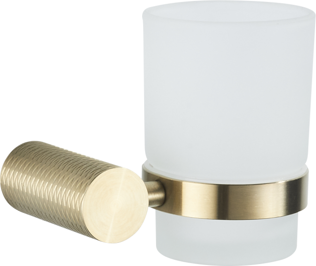 Single tumbler holder glass