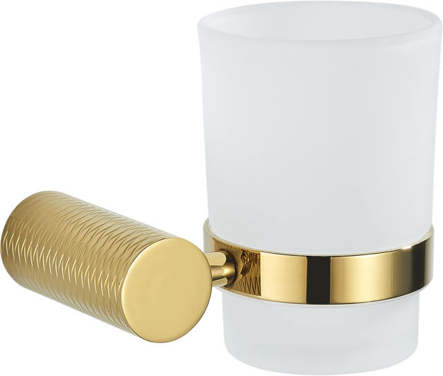 Single tumbler holder glass