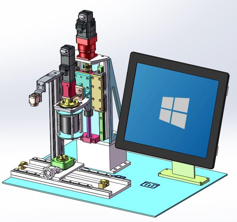 Shock Absorber End-Cap Tightening Machine