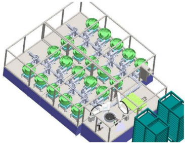 Automatic Bolt Sorting & Inspection Line