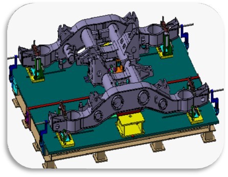 Flexible Frame Welding Fixture