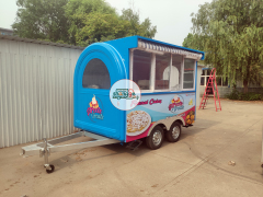 Round Food Trailer