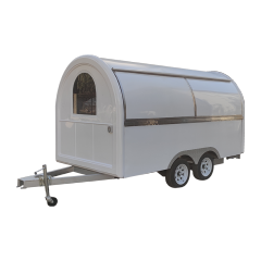 Round Food Trailer