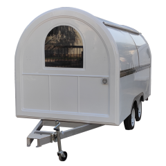 Round Food Trailer