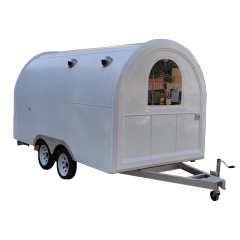 Round Food Trailer