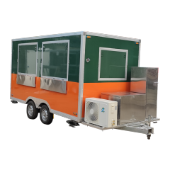 Square Food Trailer