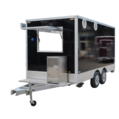 Square Food Trailer