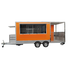 Square Food Trailer