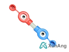 50 mm² insulated inter-cell connectors Lead-acid battery cables