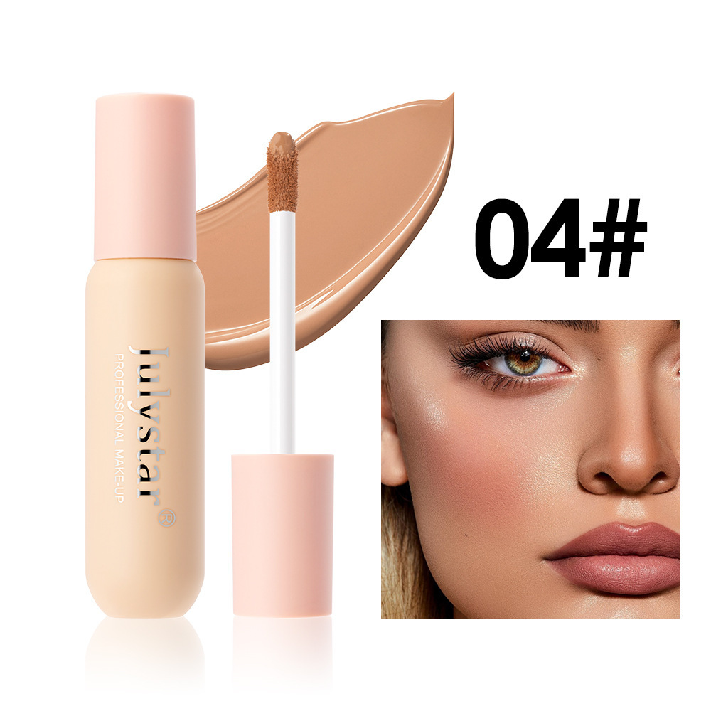 Cross-border body tattoo concealer to cover acne marks in 6 colors, long-lasting and easy to color, small bottle foundation concealer hot sale
