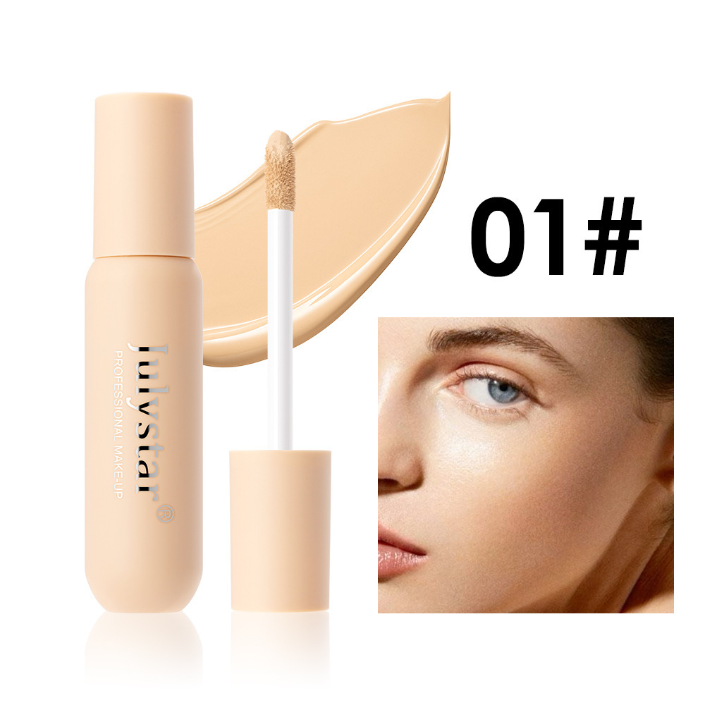 Cross-border body tattoo concealer to cover acne marks in 6 colors, long-lasting and easy to color, small bottle foundation concealer hot sale