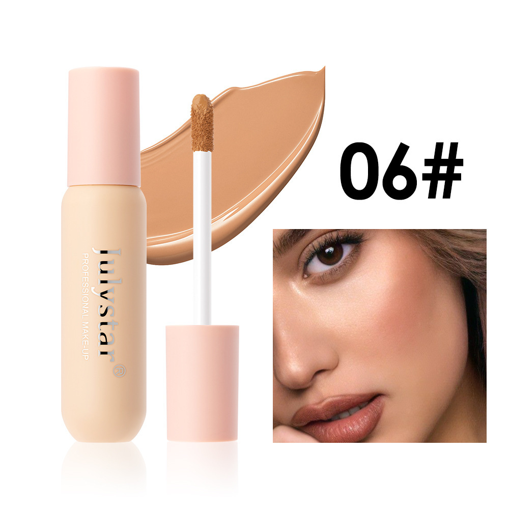 Cross-border body tattoo concealer to cover acne marks in 6 colors, long-lasting and easy to color, small bottle foundation concealer hot sale