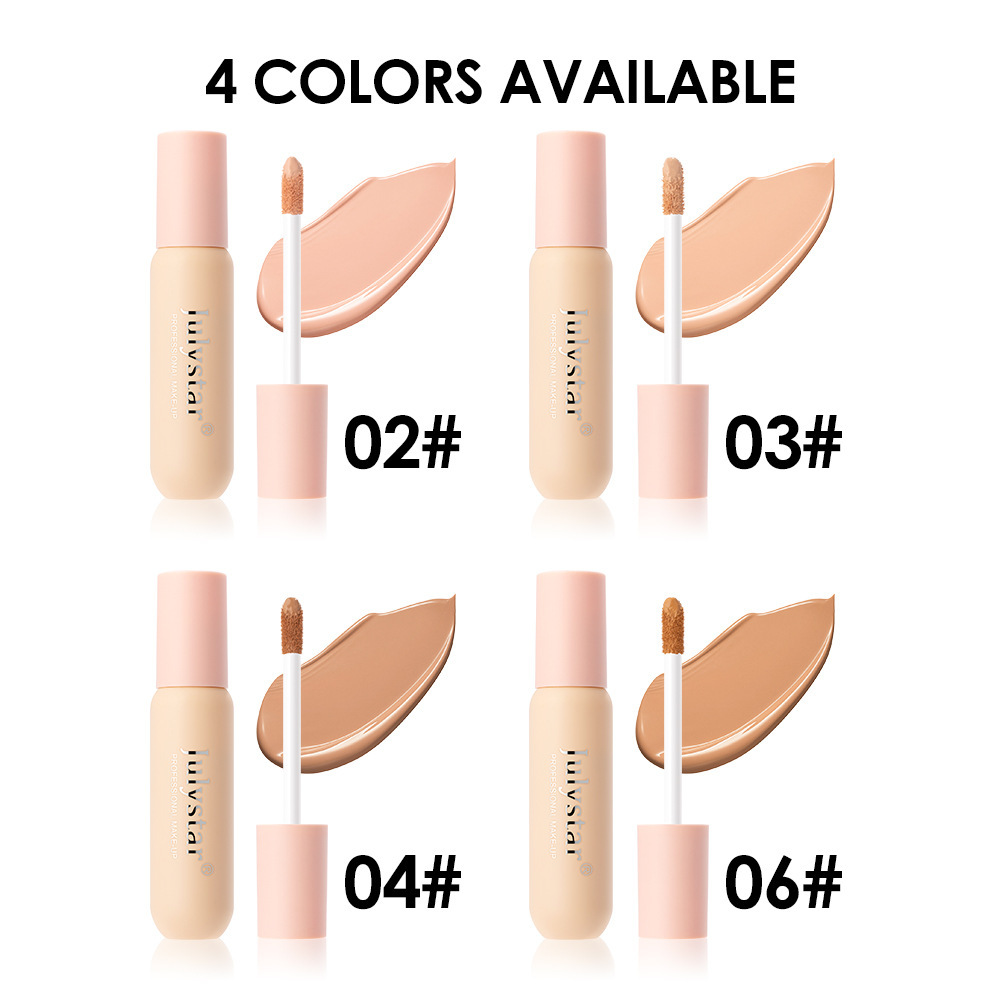 Cross-border body tattoo concealer to cover acne marks in 6 colors, long-lasting and easy to color, small bottle foundation concealer hot sale