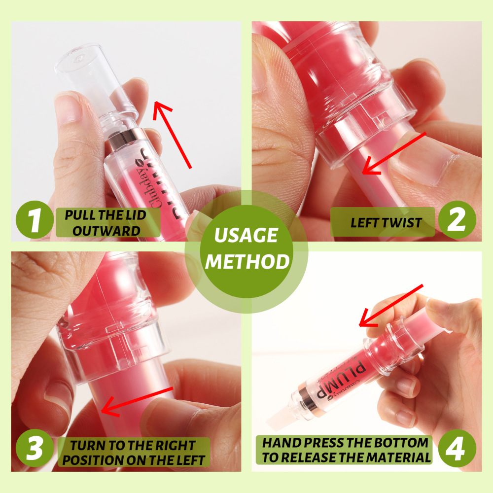 Clubday Amazon's hot-selling moisturizing mirror lip oil water gloss plump lip needle tube lip glaze makeup