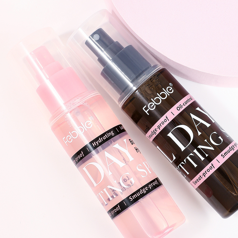 FEBBLE跨境现货定妆喷雾防水防汗持久不脱妆保湿控油补水定妆水