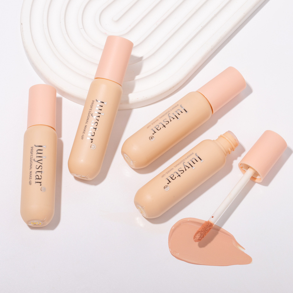 Cross-border body tattoo concealer to cover acne marks in 6 colors, long-lasting and easy to color, small bottle foundation concealer hot sale