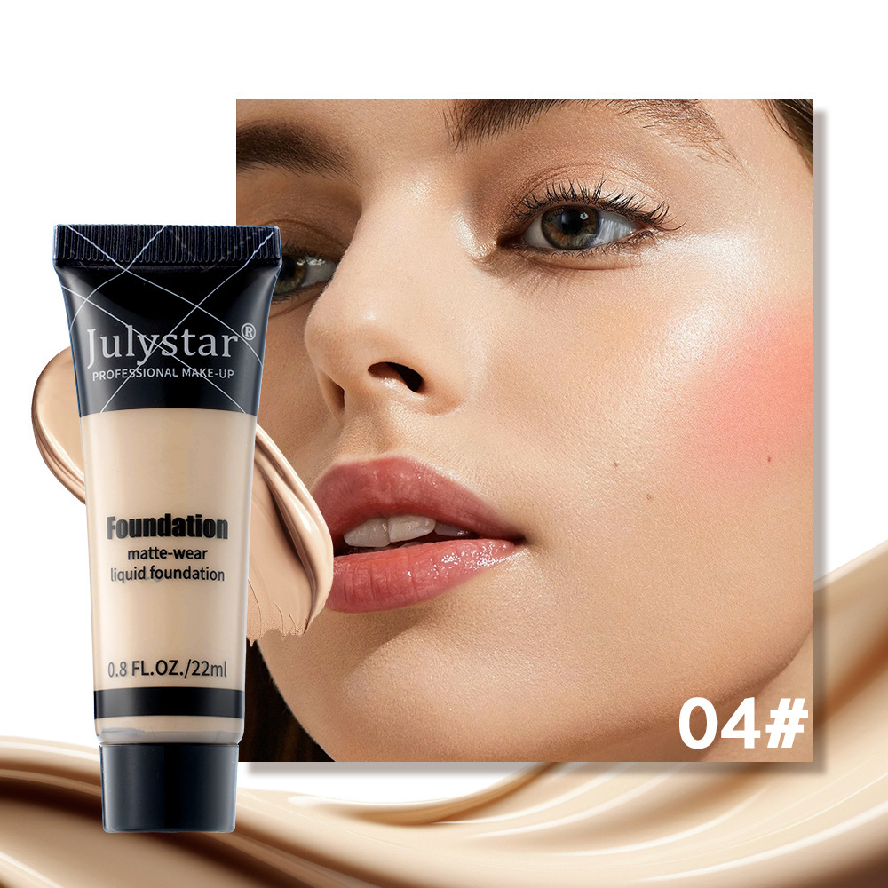 Cross-border popular long-lasting concealer liquid foundation facial makeup oil control waterproof and sweat-proof makeup foundation spot wholesale