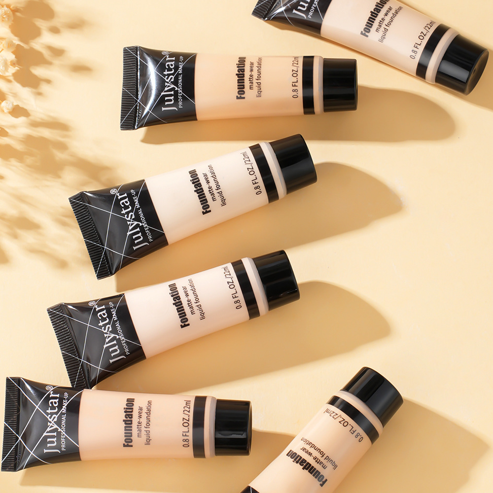Cross-border popular long-lasting concealer liquid foundation facial makeup oil control waterproof and sweat-proof makeup foundation spot wholesale