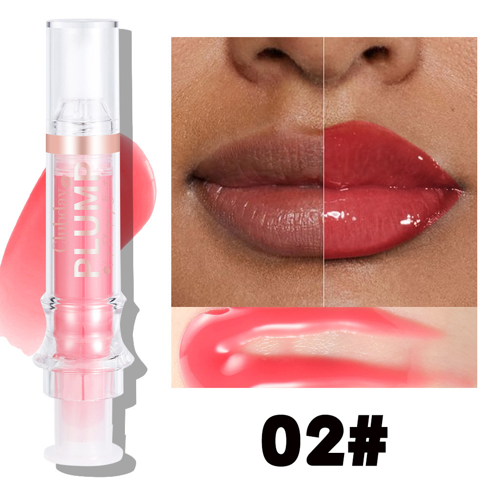 Clubday Amazon's hot-selling moisturizing mirror lip oil water gloss plump lip needle tube lip glaze makeup