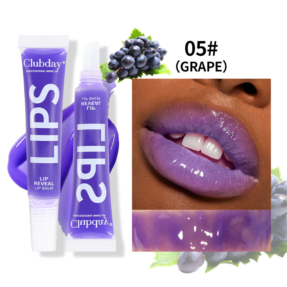 Cross-border cosmetics moisturizing mirror fruit lip oil Amazon natural long-lasting water gloss lip gloss foreign trade wholesale