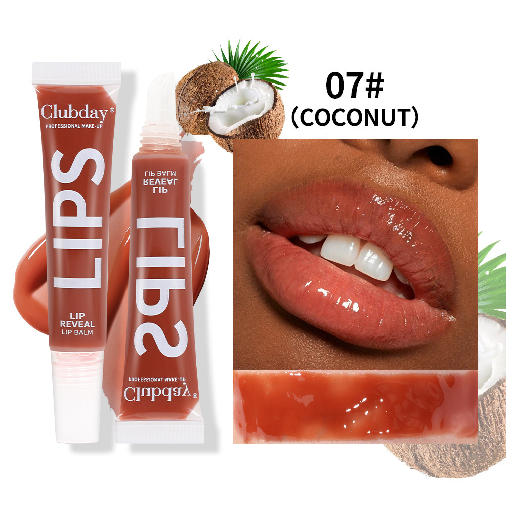 Cross-border cosmetics moisturizing mirror fruit lip oil Amazon natural long-lasting water gloss lip gloss foreign trade wholesale