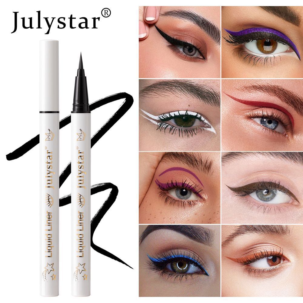Julystar long-lasting waterproof eyeliner 6-piece set wholesale
