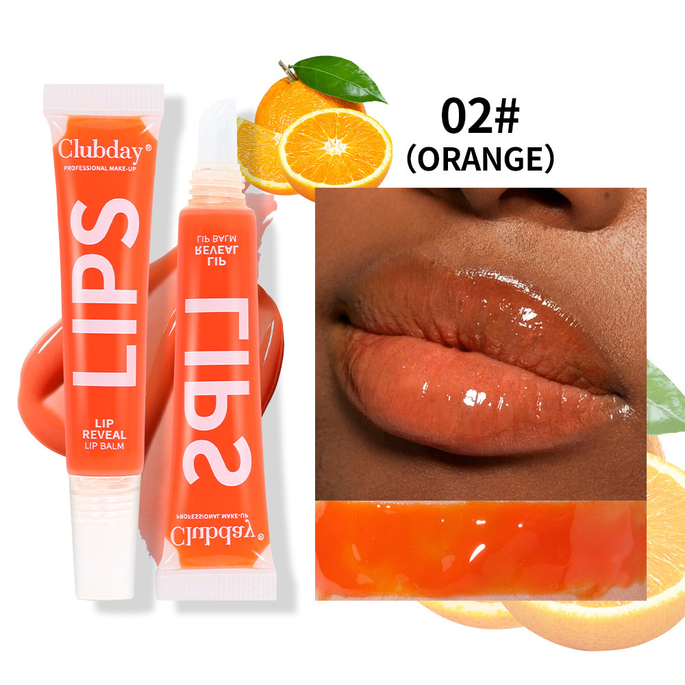 Cross-border cosmetics moisturizing mirror fruit lip oil Amazon natural long-lasting water gloss lip gloss foreign trade wholesale