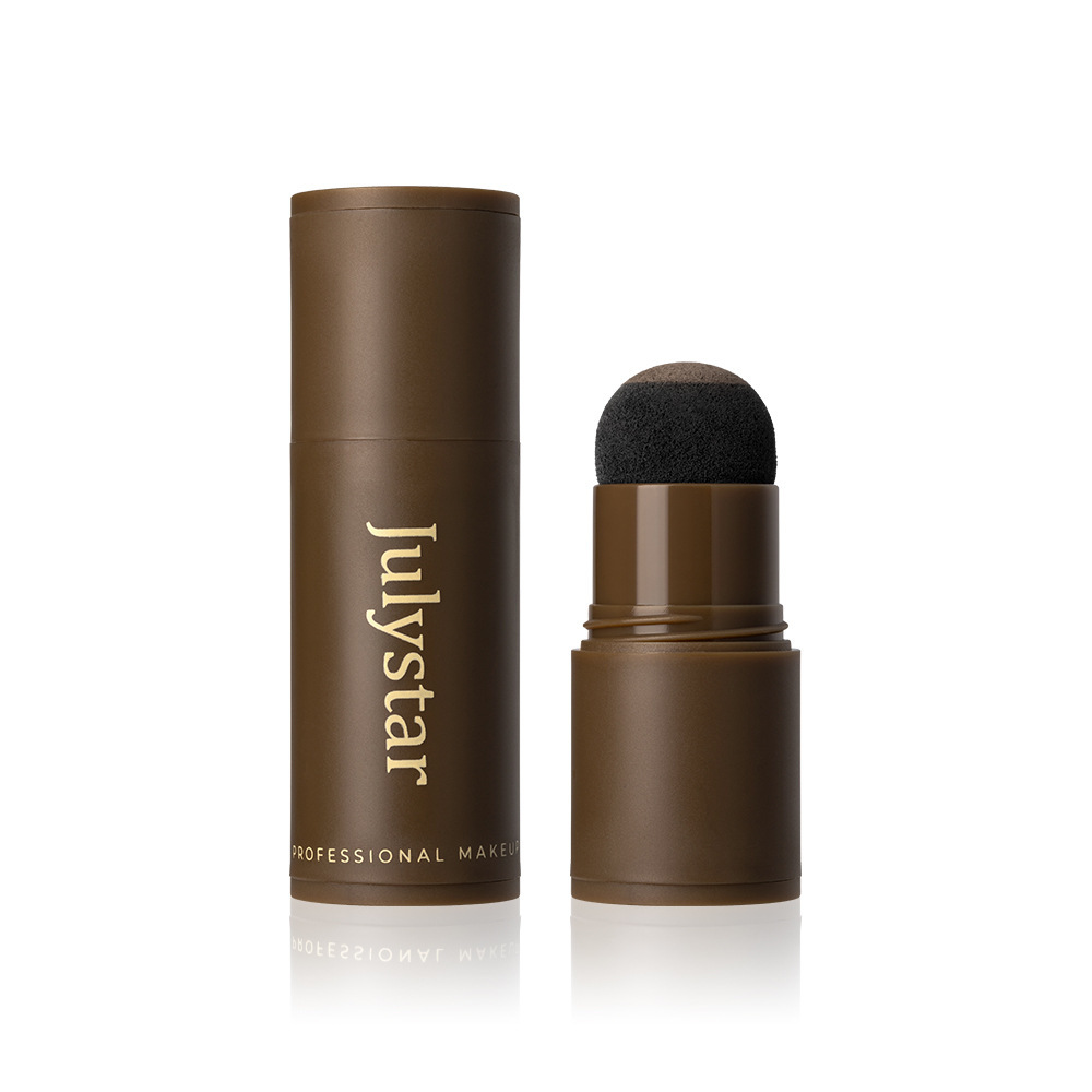 Julystar cross-border new product four-color eyebrow powder natural and delicate three-dimensional waterproof and sweat-proof long-lasting eyebrow powder set wholesale