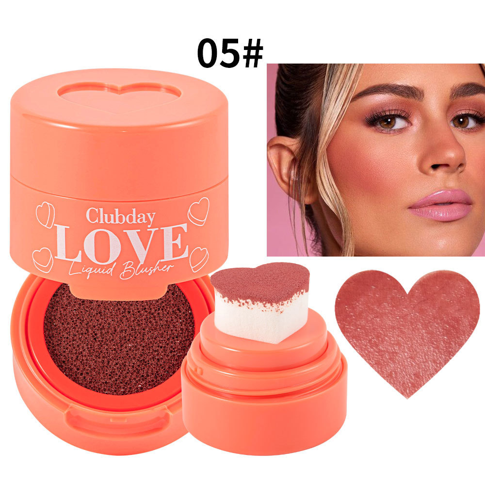 Clubday hot-selling cheek contouring stamp blush natural three-dimensional nude sun-red rouge cross-border cosmetics wholesale