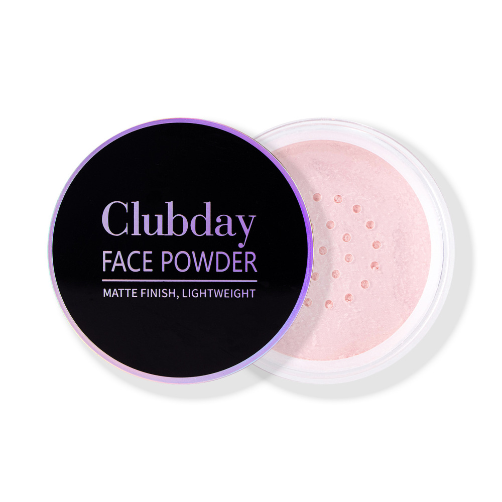 Clubday face concealer makeup oil control setting powder matte long-lasting sweat-proof nude makeup contour powder loose powder