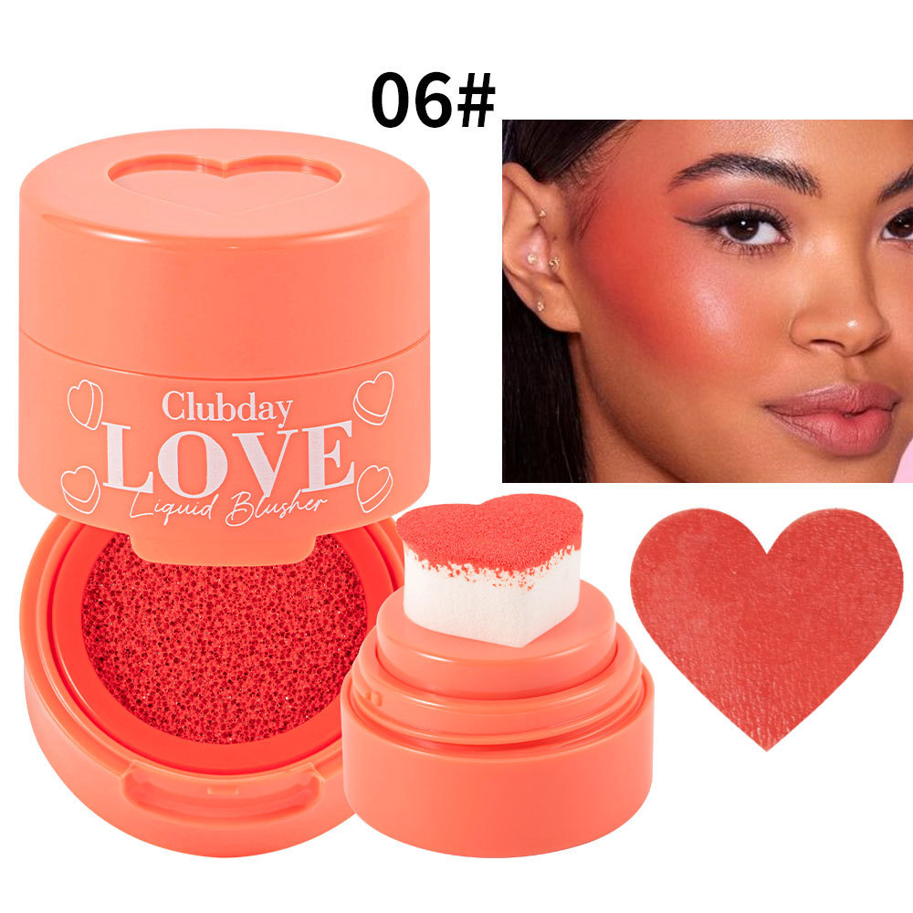 Clubday hot-selling cheek contouring stamp blush natural three-dimensional nude sun-red rouge cross-border cosmetics wholesale