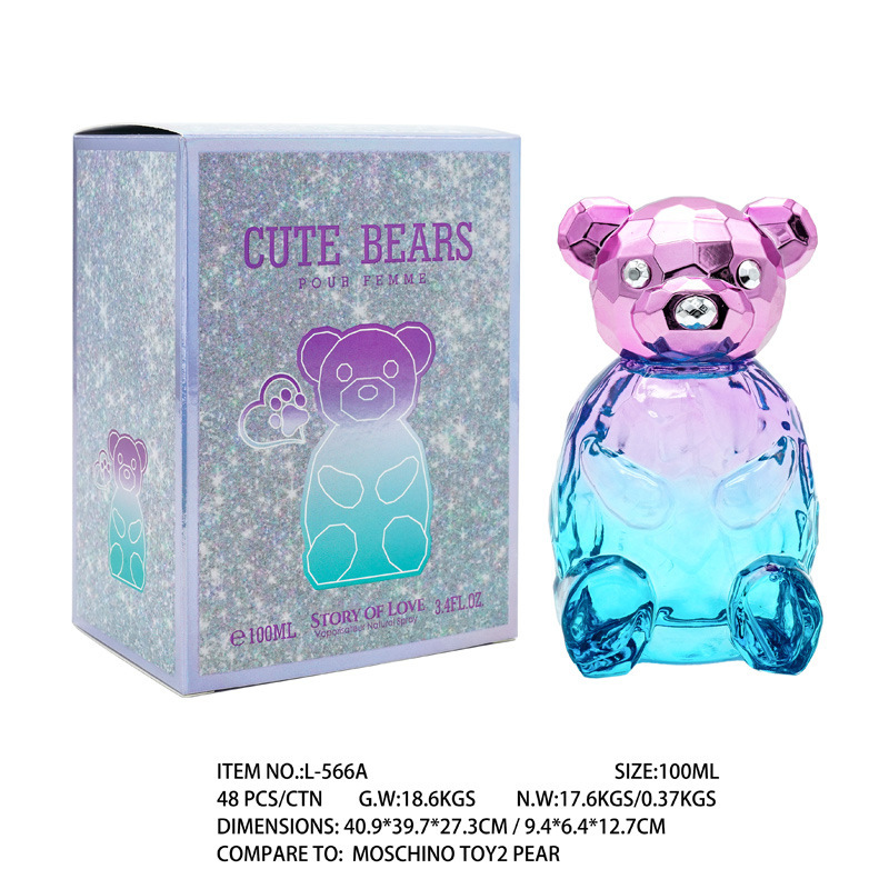 Cross-border foreign trade hot-selling European and American baby bear perfume Winnie the Pooh perfume full English long-lasting fragrance fresh