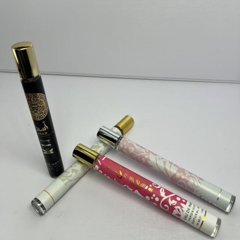 Cross-border foreign trade men and women test tube perfume tikt hot selling small 35ml fashionable women's fragrance floral fragrance wholesale light fragrance