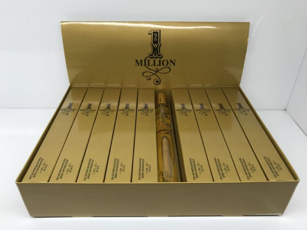 Cross-border perfume 35ml new small portable test tube perfume big brand same fragrance long-lasting fragrance perfumes