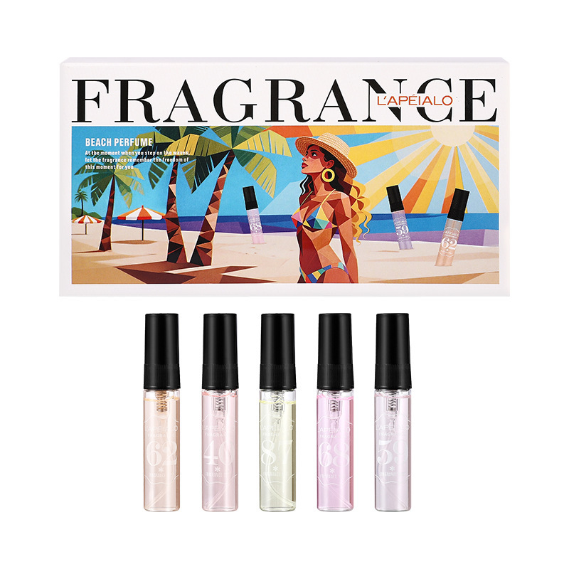 Cross-border LAPEIALO new five-pack perfume set with long-lasting fragrance