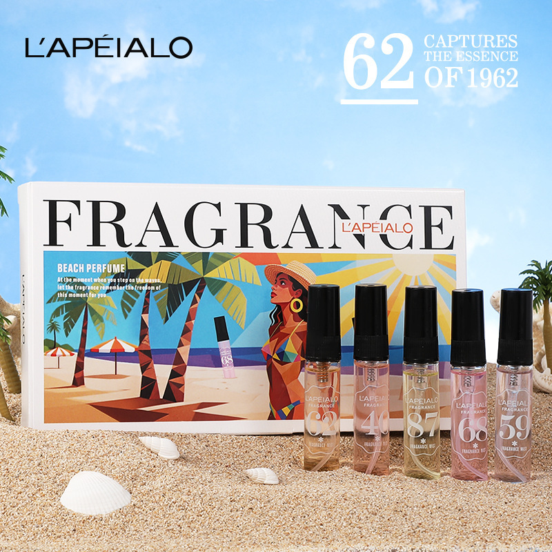 Cross-border LAPEIALO new five-pack perfume set with long-lasting fragrance