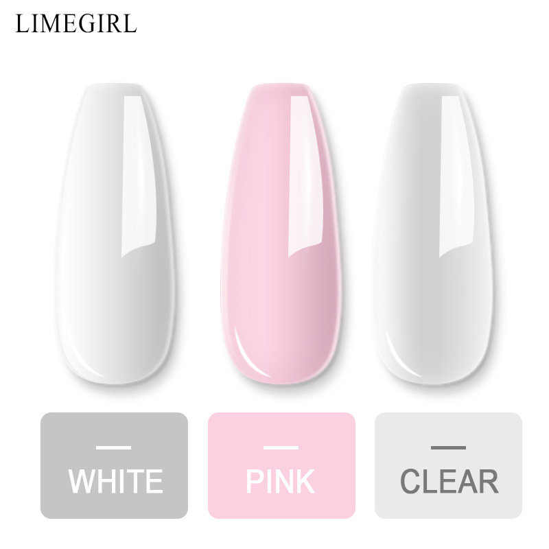 Manicure crystal powder set crystal nail extension three-dimensional shape carved powder brush paper holder handmade