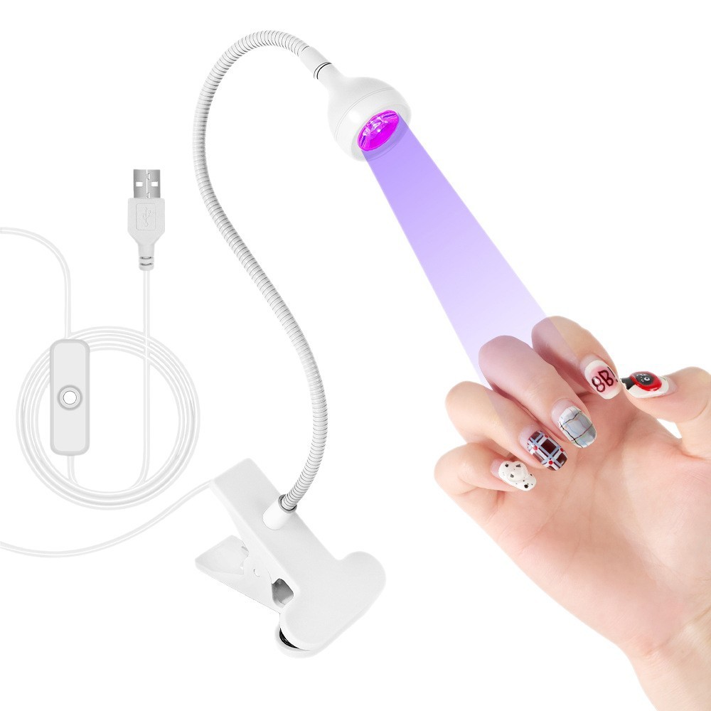 Clip led nail lamp