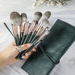 14 green cloud brush sets + 14-hole green brush pack