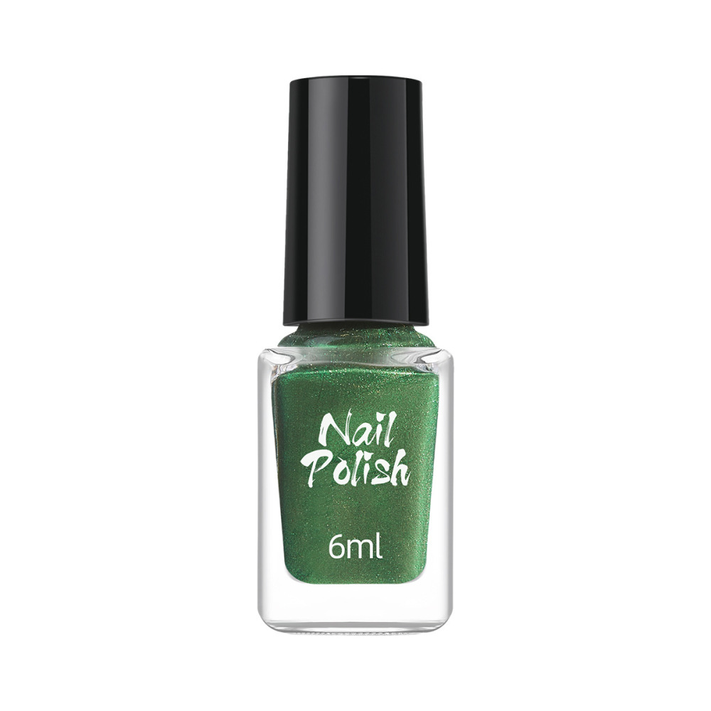 Cross-border no-bake nail polish wholesale water-based quick-drying odorless non-peelable metallic fine glitter popular color nail art decoration