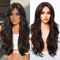 Dark brown highlights