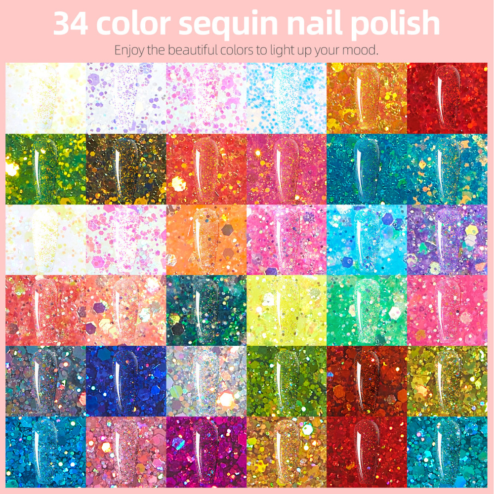No-bake 12-color nail polish set, non-tearable nail art tools, full set of no-bake quick-drying nail polish glue wholesale