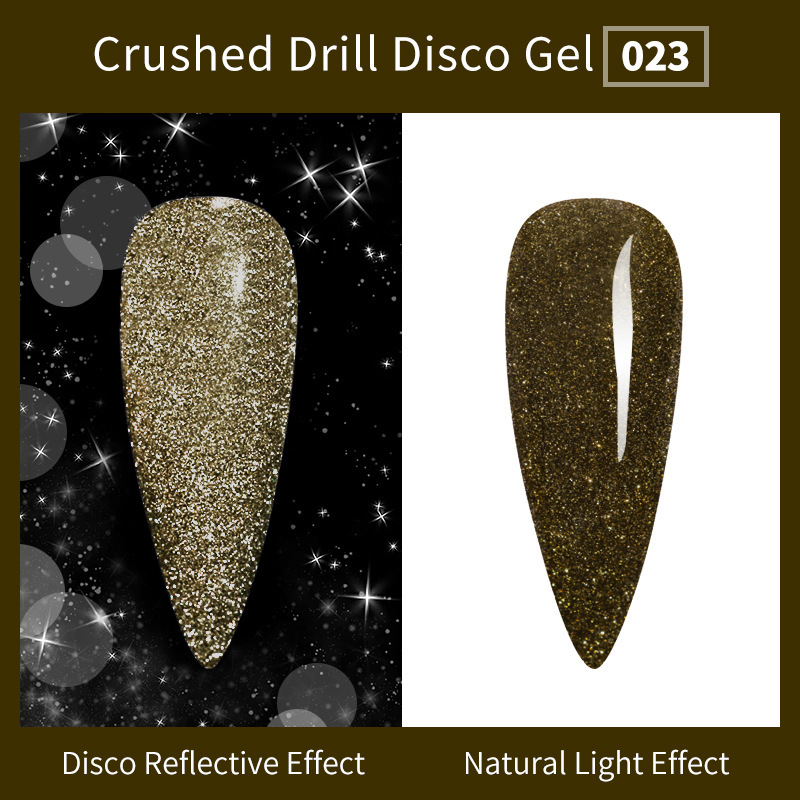 Glitter sequins laser gradient nail polish glue