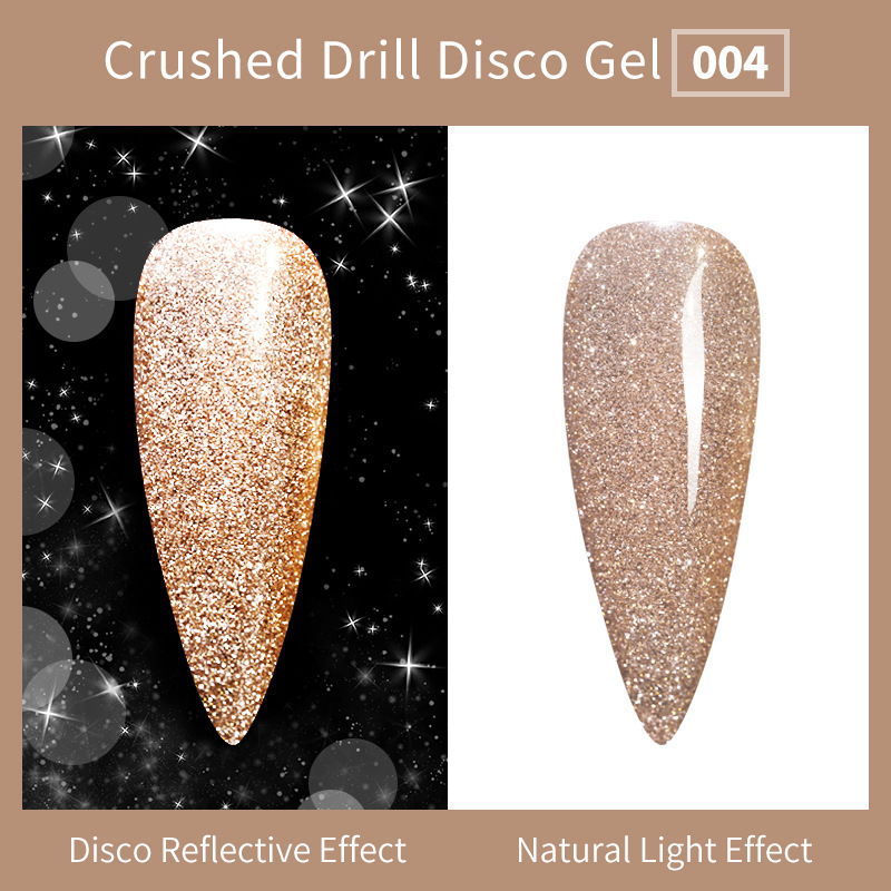 Glitter sequins laser gradient nail polish glue