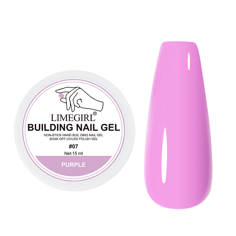 15ML nail extension glue solid non-stick carving shaping paper-free fast extension nail patch spot